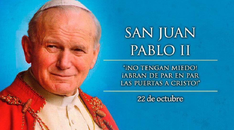 Octubre 22 - San Juan Pablo II