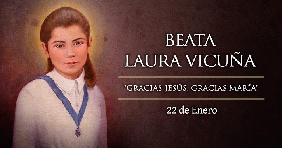 Enero 22 - Beata Laura Vicuña